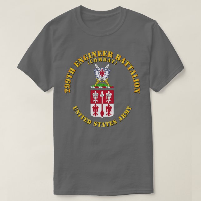 T-shirt COA 299e Bataillon du génie, combat (Design devant)