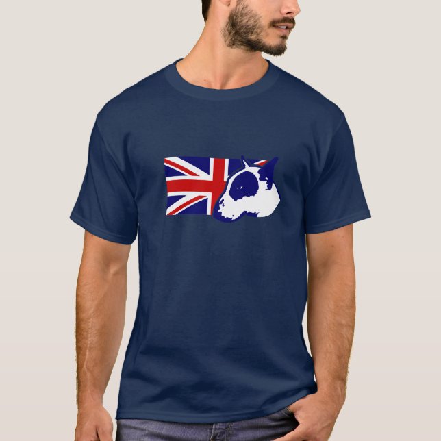 T-shirt COA UJ v2 de bull-terrier (Devant)
