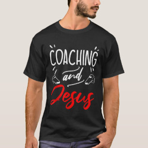 T-shirt Coach Christian Basketball Soccer Volleyball Footb