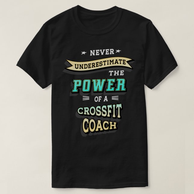 T-shirt Coach Crossfit (Design devant)