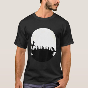 T-shirt Coach D'Échecs Pour Hommes Vêtements Souris Chat L