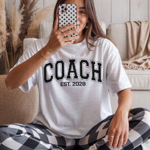 T-shirt Coach jour de match – Cadeau personnalisé