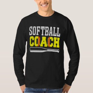 T-shirt Coaching de softball Vêtements de softball Coach