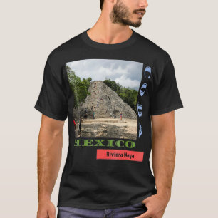 T-shirt Coba Mexico Ruines Mayas Voyage Souvenirs Photogra