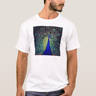 T-shirt Cobalt Blue Peacock