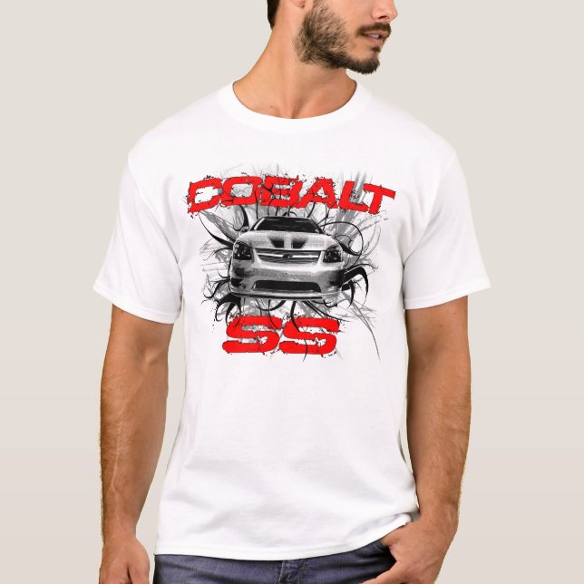 T-shirt Cobalt solides solubles (Devant)