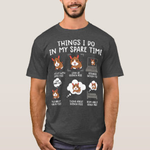 T-shirt cobaye drôle srcastique humour guinée cobaye anima