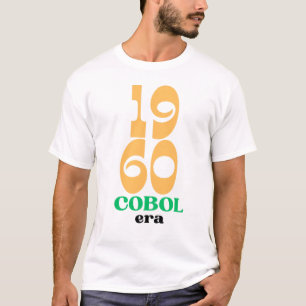 T-shirt Cobol Ère 1960 La Naissance du Code Hérité