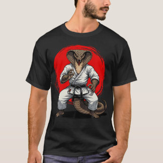 T-shirt Cobra Karaté Judo Japon Drapeau Japonais Drôle