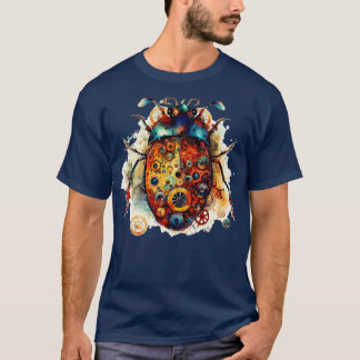 T-shirt coccinelle à vapeur