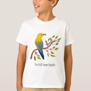 T-shirt coccinelle insecte savoureux et coloré oiseau girl