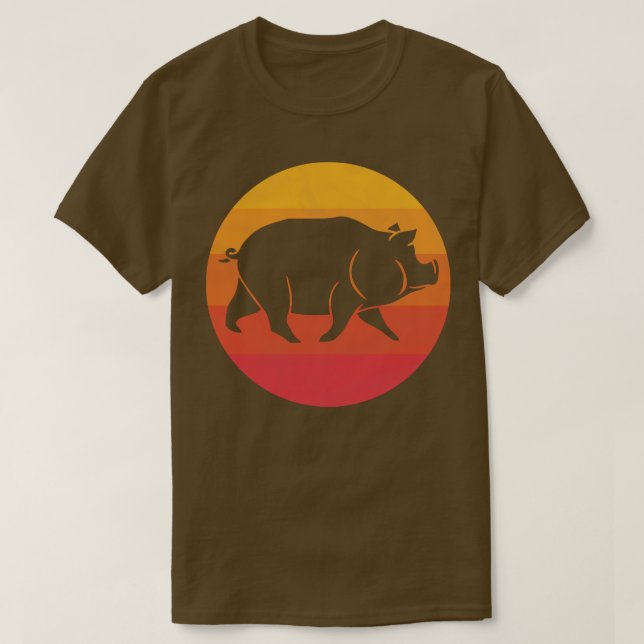 T-shirt Cochon (Design devant)