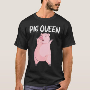T-shirt Cochon Cool Pour Femme Mère Truie Sanglier Porc Fe