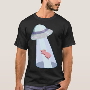 T-shirt Cochon dans l'espace