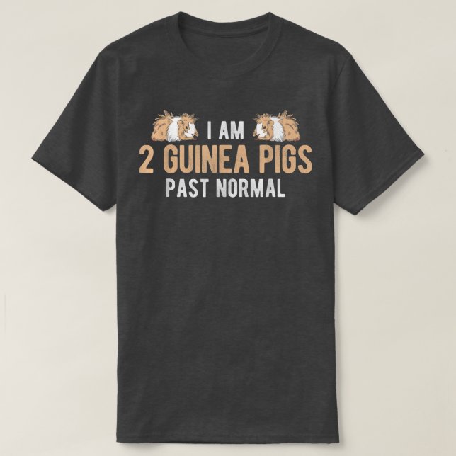 T-shirt Cochon de Guinée rongeur 5226 (Design devant)