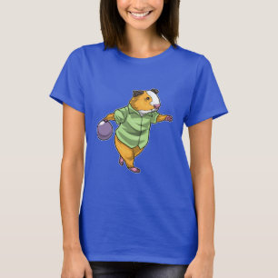 T-shirt Cochon d'Inde Bowling Boule de bowling