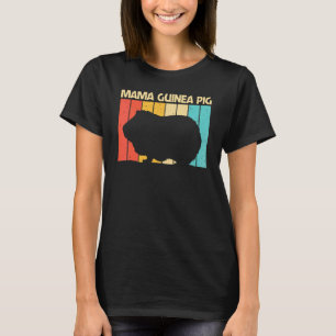 T-shirt Cochon d'Inde Cool Pour Femmes Maman Cavy Animal d