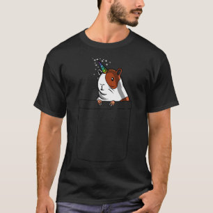 T-shirt Cochon d'Inde Licorne Pochette