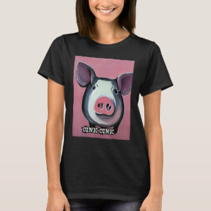 T-shirt Cochon mignon Piggie Groin Groin 29