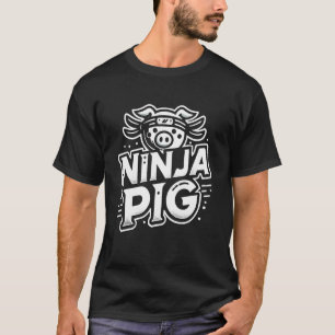 T-Shirt Cochon Ninja Porc Ninja