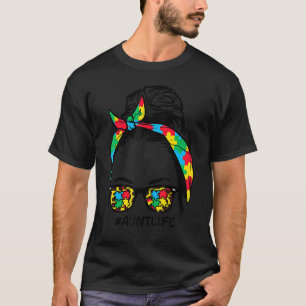 T-shirt Cochonnet Cheveux Lunettes de soleil Tante Vie Sen