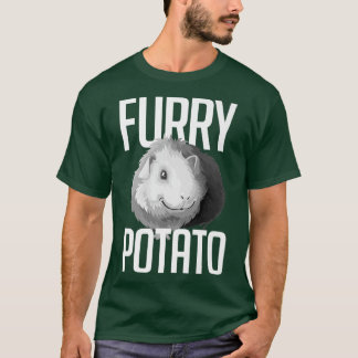 T-shirt Cochons d'Inde Pommes de Terre Poilus Amoureux de