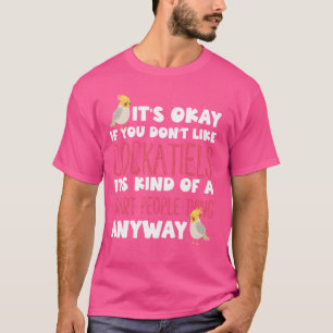 T-shirt Cockatiel drôle Chemise perroquet Animaux Cockatiq