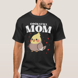 T-shirt Cockatiel Maman Mère Oiseau Ornithologie Fête des 