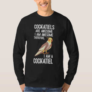 T-shirt Cockatiel Parrot Oiseau Watcher Cockatiel Cockatoo