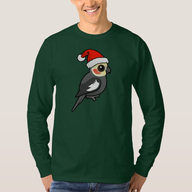 T-shirt Cockatiel Père Noël (Devant)