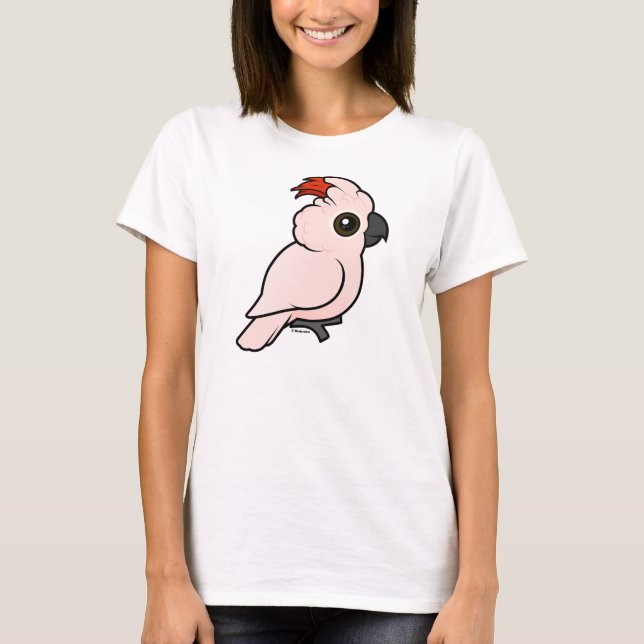 T-shirt Cockatoo à crête saumon (Devant)