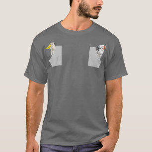 T-shirt Cockatoo drôle Chemise mignonne Poche Cockatoo Par