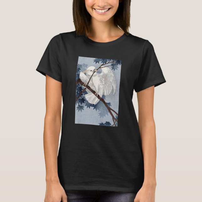 T-shirt Cockatoo in Tree by Ohara Koson (Devant)