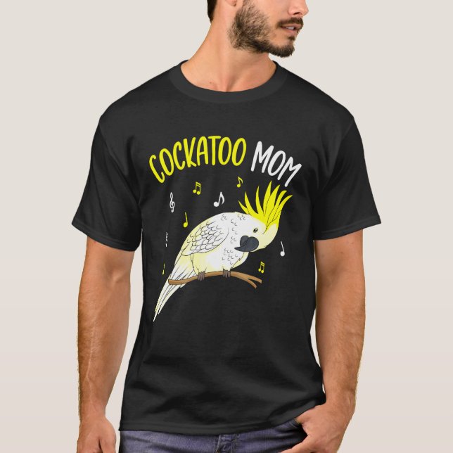 T-shirt Cockatoo Maman Parrot Oiseaux Femmes (Devant)
