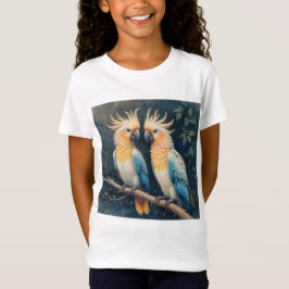 T-Shirt Cockatoo Parrot Couple