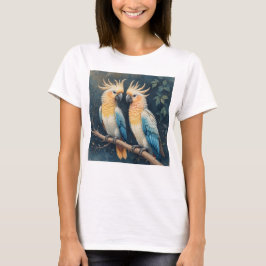T-shirt Cockatoo Parrot Couple