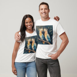 T-shirt Cockatoo Parrot Couple
