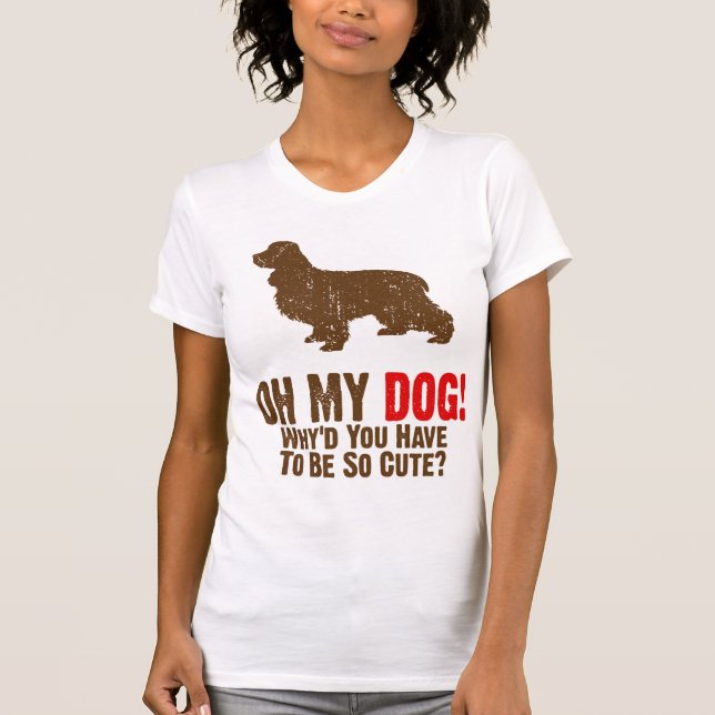 T-shirt Cocker anglais (Devant)