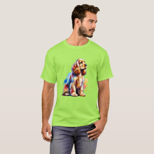 T-shirt Cocker Spaniel Chien