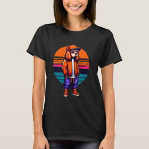 T-shirt Cocker Spaniel Chien Moderne Style urbain Sunset R