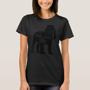 T-shirt Cocker Spaniel Girl Funny Cocker Spaniel Propriéta