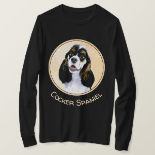 T-shirt Cocker Spaniel (Parti) Peinture - Art Chien origin