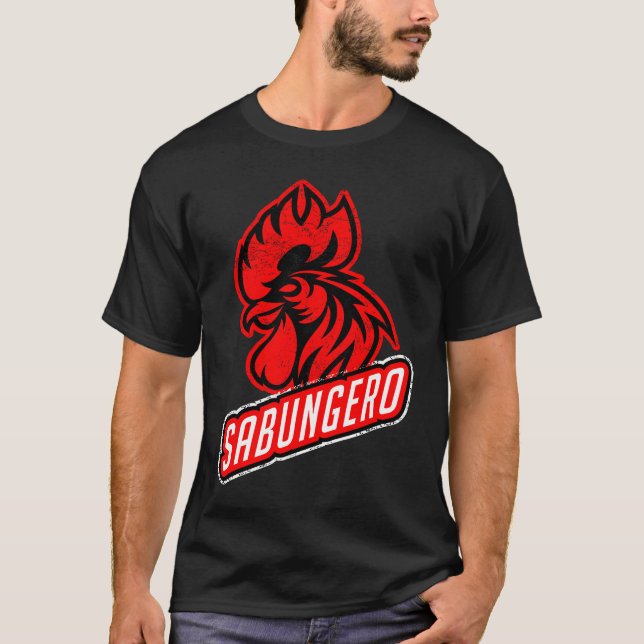 T-shirt Cockfight Filipino Sabungero (Devant)