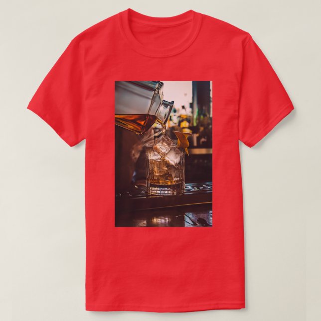 T-shirt Cocktail classique (Design devant)