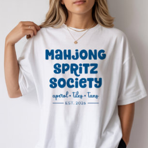 T-shirt Cocktail Mahjong Spritz Society