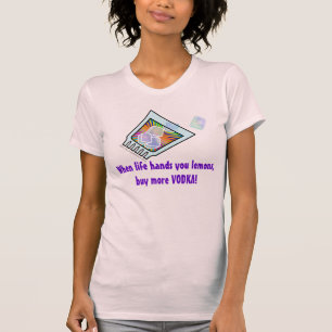 T-SHIRT COCKTAIL - OLD FASHIONED - VERRE À ROCKS