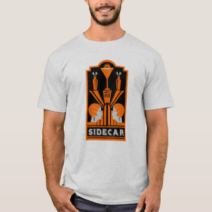 T-shirt Cocktail Sidecar Art Déco