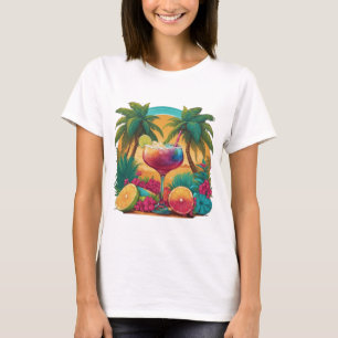 T-shirt Cocktail Tropical Paradise