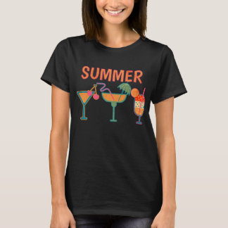 T-shirt Cocktails d'été