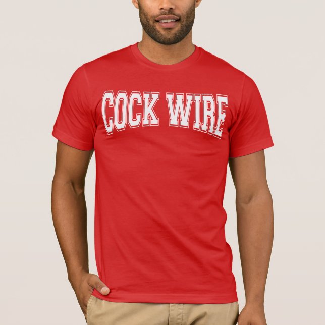 T-SHIRT COCKWIRE (Devant)